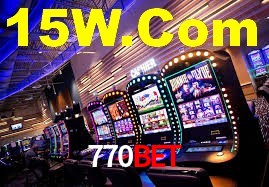 Sinta a adrenalina dos jogos de cassino com 770Bet